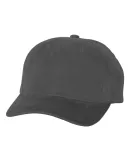 6363 Yupoong Solid Brushed Cotton Twill Cap DARK GREY