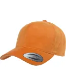 6363 Yupoong Solid Brushed Cotton Twill Cap ORANGE