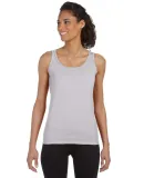 64200L Gildan Junior Fit Softstyle Tank Top in Rs sport grey