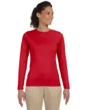 64400L Gildan Junior-Fit Softstyle Long-Sleeve T-S CHERRY RED