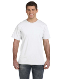 6901 LA T Adult Fine Jersey T-Shirt in White