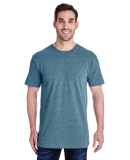 6901 LA T Adult Fine Jersey T-Shirt in Vintage indigo