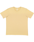 6901 LA T Adult Fine Jersey T-Shirt in Latte