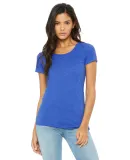 BELLA 8413 Womens Tri-blend T-shirt in Tr royal triblnd