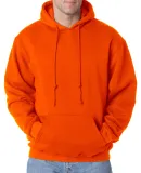 B960 Bayside Cotton Poly Hoodie S - 6XL  in Bright orange