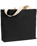 BS600 Bayside Jumbo Cotton Tote in Black