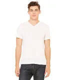 BELLA+CANVAS 3415 Men's Tri-blend V-Neck T-shirt in Oatmeal triblend