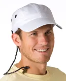 EF101 Adams Extreme Performance Cap in White/ white