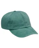 Adams EP101 Twill Pigment-dyed Dad Hat in Forest green