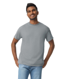 Gildan 5000 G500 Heavy Weight Cotton T-Shirt in Gravel