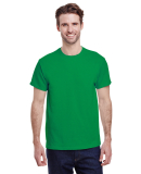 Gildan 5000 G500 Heavy Weight Cotton T-Shirt in Irish green