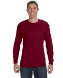 5400 Gildan Adult Heavy Cotton Long-Sleeve T-Shirt in Garnet