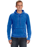 J8915 J-America Adult Vintage Zen Hooded Pullover  in Royal