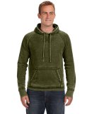 J8915 J-America Adult Vintage Zen Hooded Pullover  in Twisted olive