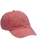 Adams LP101 Twill Optimum Dad Hat in Poppy