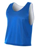 N2274 A4 Lacrosse Reversible Practice Jersey in Royal/ white