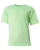 N3142 A4 Adult Cooling Performance Crew in Light lime