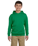 996Y JERZEES® NuBlend™ Youth Hooded Pullover Sw in Kelly