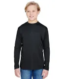 NB3165 A4 Youth Cooling Performance Long Sleeve Cr in Black