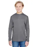 NB3165 A4 Youth Cooling Performance Long Sleeve Cr in Graphite