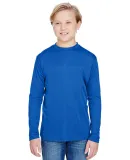 NB3165 A4 Youth Cooling Performance Long Sleeve Cr in Royal