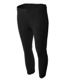 NG6166 A4 Girls Softball Pant BLACK