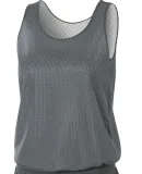 NW1000 A4 Reversible Mesh Tank in Graphite/ white