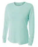 NW3002 A4 Women's Long Sleeve Cooling Performance  in Pastel mint