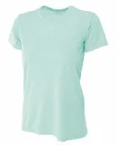 NW3201 A4 Women's Cooling Performance Crew in Pastel mint