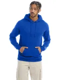 S700 Champion Logo 50/50 Pullover Hoodie in Royal blue