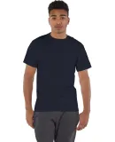 T425 Champion Adult Short-Sleeve T-Shirt T525C in Navy