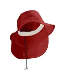 UBM101 Adams Extreme Vacationer Bucket Cap in Nautical red