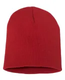 Y1500 Yupoong Heavyweight Knit Cap RED