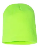 Y1500 Yupoong Heavyweight Knit Cap SAFETY GREEN