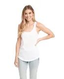 Next Level 6933 The Terry Racerback Tank in White