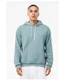 BELLA+CANVAS 3719 Unisex Cotton/Polyester Pullover in Hthr blue lagoon