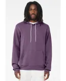 BELLA+CANVAS 3719 Unisex Cotton/Polyester Pullover in Hthr team purple