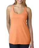 Next Level 6733 Tri-Blend Racerback Tank in Vin light orang