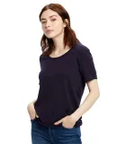 US115 US Blanks Relaxed Boyfriend Tee in Midnight