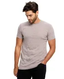 US2229 US Blanks Tri-Blend Jersey Tee in Tri brown