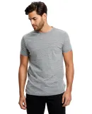 US2229 US Blanks Tri-Blend Jersey Tee in Tri grey