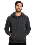 US8899 US Blanks Unisex Tri-Blend Hoodie in Tri charcoal