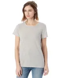 Alternative Apparel 01940E1 Ladies Ideal Vintage T in Eco light grey