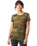 Alternative Apparel 01940E1 Ladies Ideal Vintage T in Camo