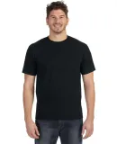 783 Anvil Adult Midweight Cotton Pocket Tee BLACK