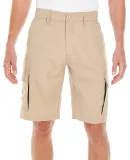 B9803 Burnside - Microfiber Shorts in Khaki