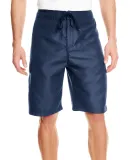 B9301 Burnside Solid Board Shorts in Navy