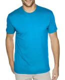 Next Level 6410 Men's Premium Sueded Crew  in Turquoise