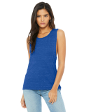 BELLA+CANVAS B8803  Womens Flowy Muscle Tank in True royl marble