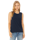 BELLA+CANVAS B8803  Womens Flowy Muscle Tank in Midnight